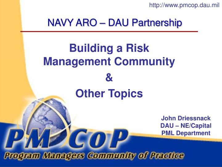 navy aro dau partnership