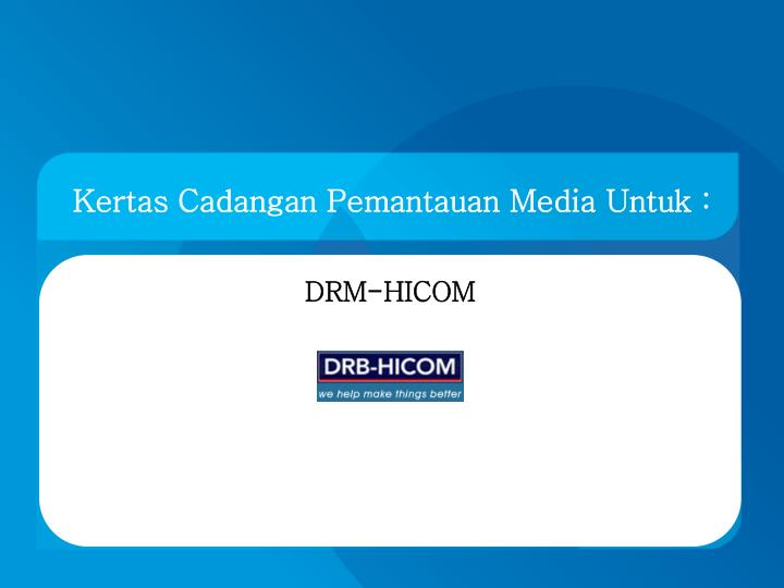 kertas cadangan pemantauan media untuk