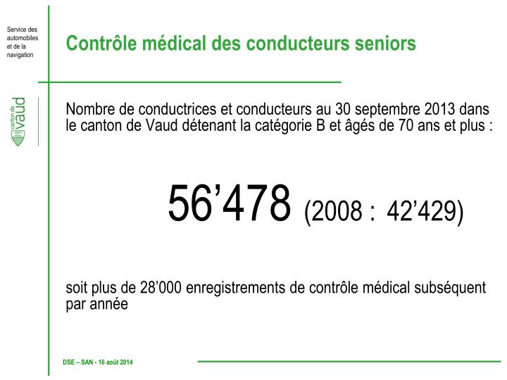 contr le m dical des conducteurs seniors