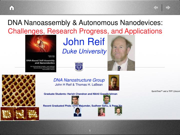 dna nanoassembly autonomous nanodevices challenges research progress and applications