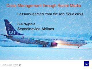 Crisis Management through Social Media