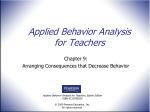 Applied Behavior Analysis for Teachers - slide 1