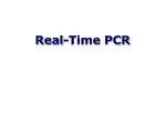 Real-Time PCR - slide 1