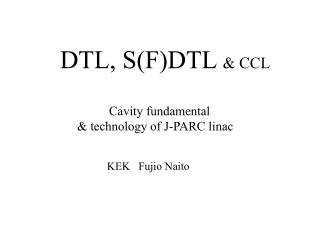 DTL, S(F)DTL &amp; CCL