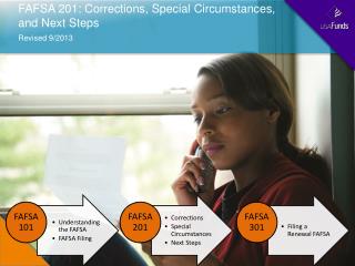 FAFSA 201: Corrections, Special Circumstances, and Next Steps