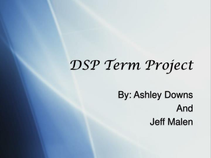 dsp term project