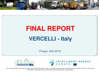 FINAL REPORT VERCELLI - Italy