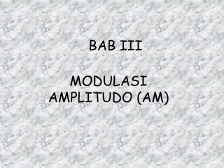 bab iii