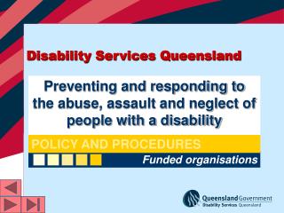 Disability Services Queensland