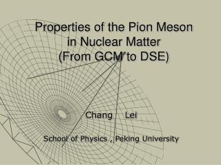 Properties of the Pion Meson in Nuclear Matter (From GCM to DSE)