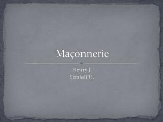 ma onnerie