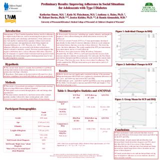 Preliminary Results: Improving Adherence in Social Situations