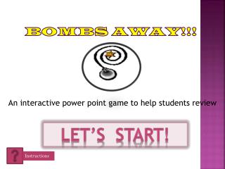 BOMBS AWAY!!!
