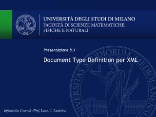presentazione 8 1