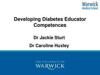 Developing Diabetes Educator Competences