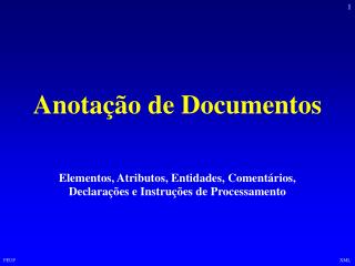 anota o de documentos