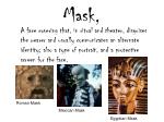 Mask, - slide 1