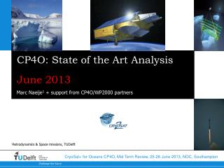 CP4O: State of the Art Analysis June 2013