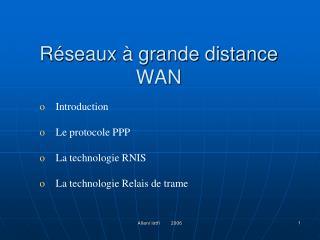 r seaux grande distance wan