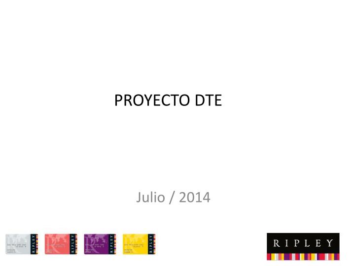 proyecto dte