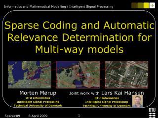 Sparse Coding and Automatic Relevance Determination for Multi-way models