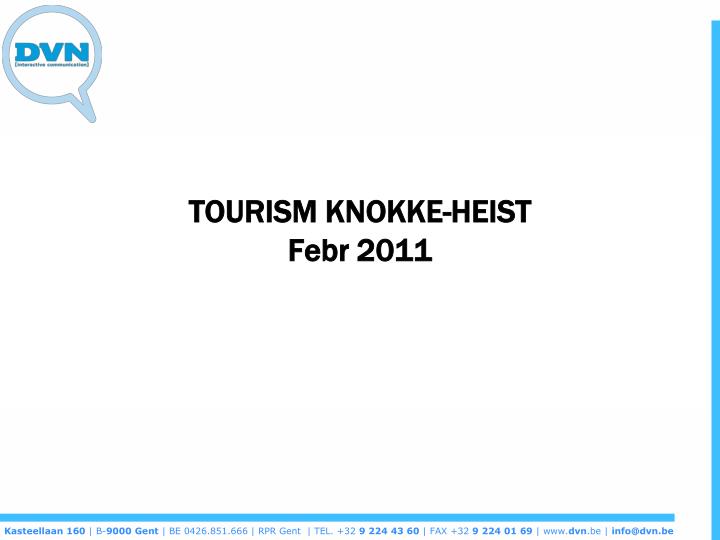 tourism knokke heist febr 2011