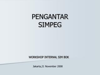 pengantar simpeg