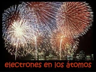 electrones en los tomos