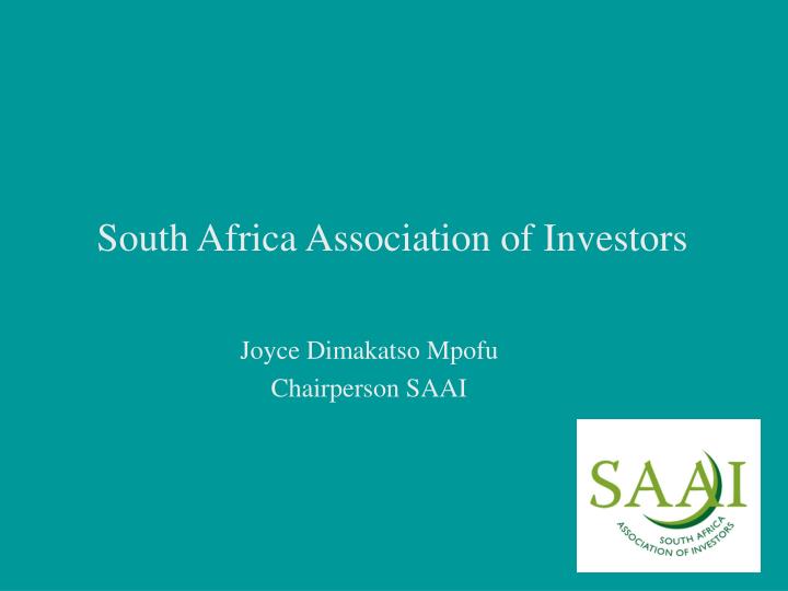 south africa association of investors