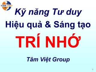 k n ng t duy hi u qu s ng t o tr nh