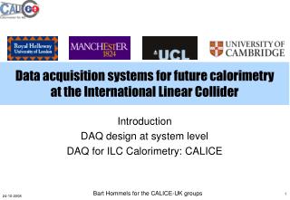 Data acquisition systems for future calorimetry at the International Linear Collider