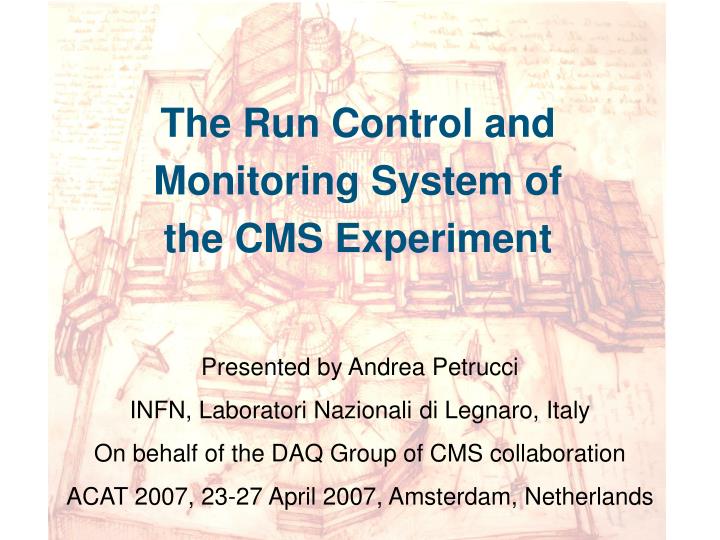 the run control and monitoring system of the cms experiment