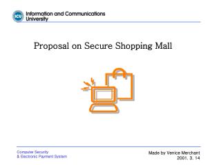 Proposal on Secure Shopping Mall