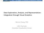 Data Exploration, Analysis, and Representation: Integration through Visual Analytics - slide 1