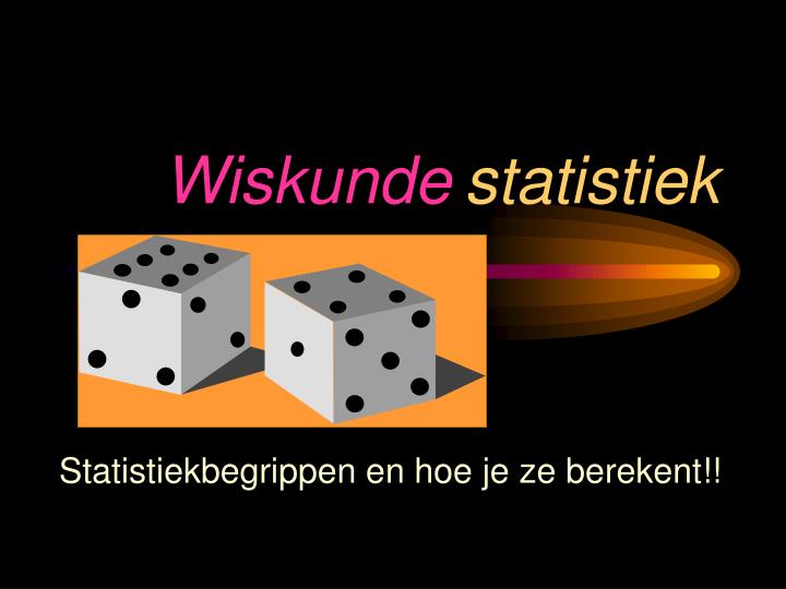 wiskunde statistiek