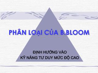 ph n lo i c a b bloom