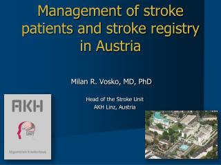 management of stroke patients and stroke registry in austria
