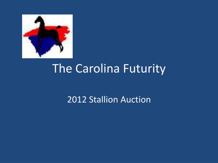 the carolina futurity