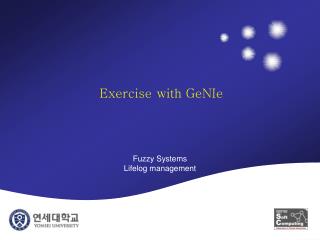 Exercise with GeNIe