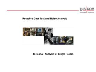 Torsional Analysis of Single Gears