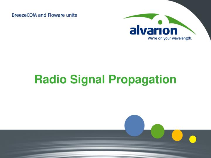 radio signal propagation