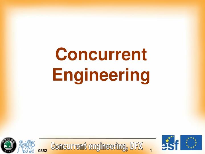 concurrent engineering