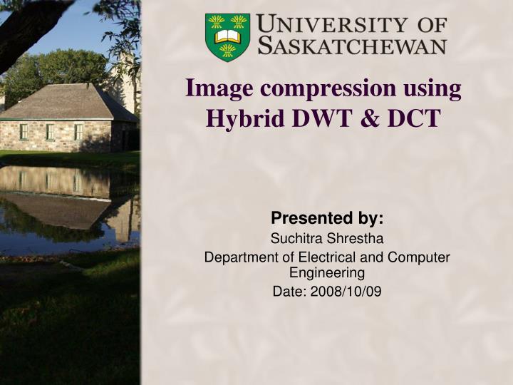 image compression using hybrid dwt dct