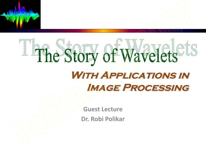 with applications in image processing