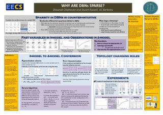 WHY ARE DBNs SPARSE? Shaunak Chatterjee and Stuart Russell, UC Berkeley