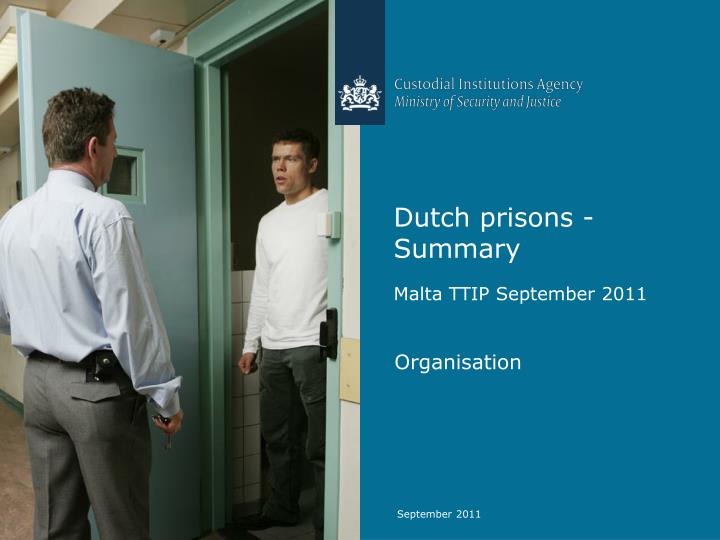 dutch prisons summary