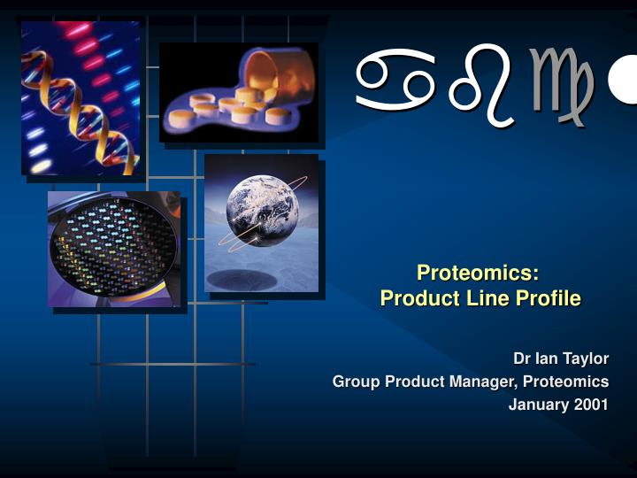 proteomics product line profile