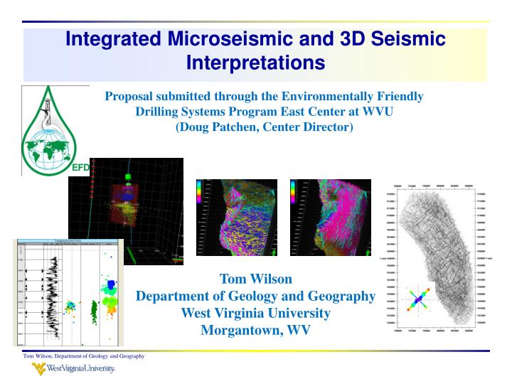 integrated microseismic and 3d seismic interpretations