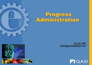 Progress Administration