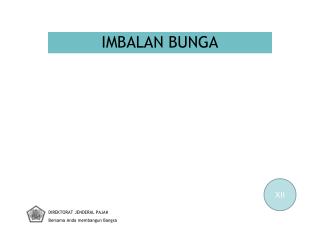 imbalan bunga